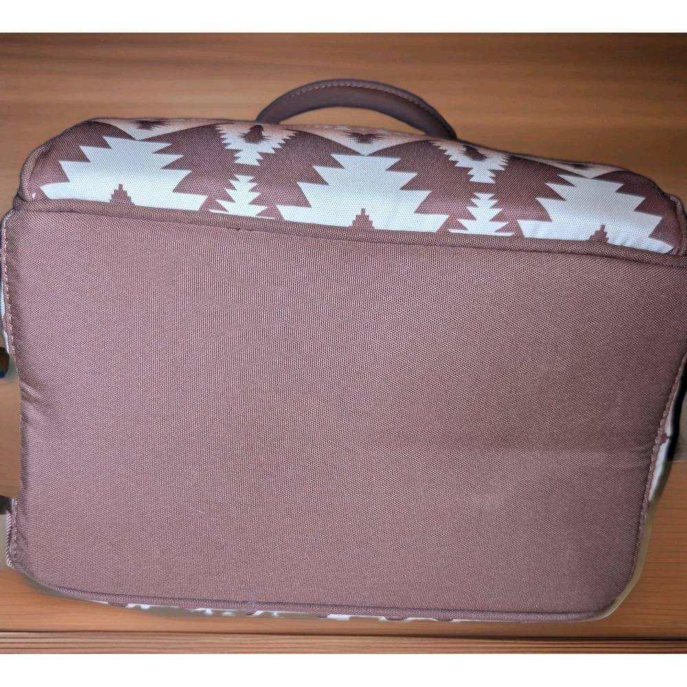 Wrangler Aztec Southwestern Pattern Dual Sided Print Multi-Function Backpack - Picture 8 of 8